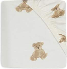 Jollein Spannbettlaken Jersey - Teddy Bear -