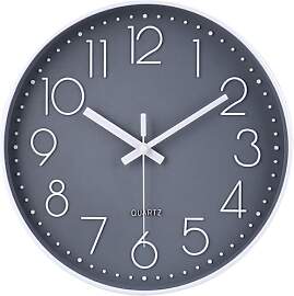 jomparis 20cm Modern Quartz Lautlos Wanduhr