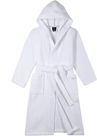 Joop! Bademantel Damen Kapuze 1649 Weiß - 600 S ( 