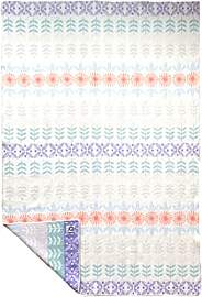 JOWOLLINA Wendedecke Wolldecke Plaid Kuscheldecke
