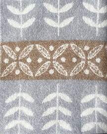 JOWOLLINA Wendedecke Wolldecke Plaid Kuscheldecke