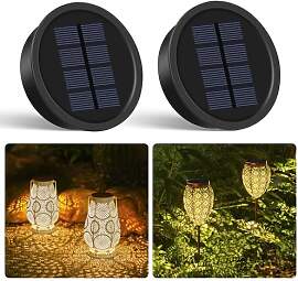 JOYCREATOR Solarleuchten Ersatzteile Φ8,2cm, 2