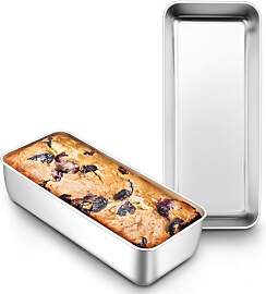 Joyfair Brotbackform 2er Set, 31,2cm Edelstahl