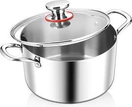 Joyfair Kochtöpfe, 20cm Kochtopf Suppentopf mit