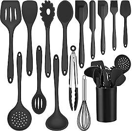 Joyfair Küchenhelfer Set, 15-teiliges Silikon
