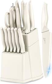 Joyfair Messerblock mit Messer, 15-teiliges