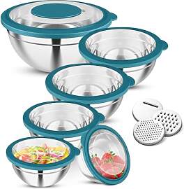 Joyfair Rührschüssel 6er Set, Edelstahl