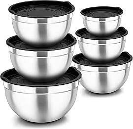 Joyfair Rührschüssel 6er Set, Edelstahl