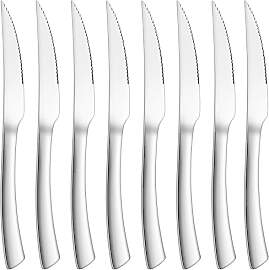 Joyfair Steakmesser Set, 8 Stück Edelstahl