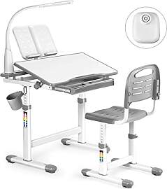 JOYLDIAS Kinderschreibtisch höhenverstellbar,