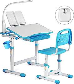 JOYLDIAS Kinderschreibtisch höhenverstellbar,