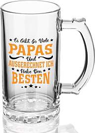 Joymaking Bierglas Geschenk für den Papa,