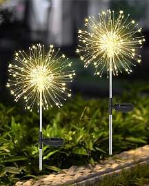 Joysing Gartendeko Solar Gartenleuchte Außen, 2