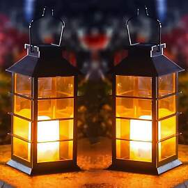 Joysing Solarlampen für Außen Hängend 2 Stück