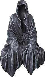 JRYGAC Halloween Sensenmann Statue Deko,