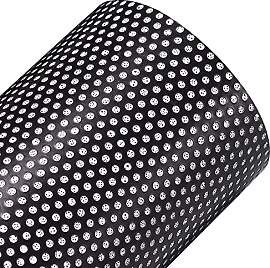 JSCARLIFE Schwarze, einseitig perforierte