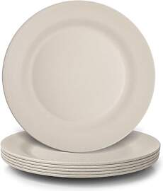 JSYMJSY Teller Set, 6Teilig 25cm Speiseteller