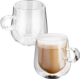 JUDGE Doppelwandige Kaffeegläser, 2er-Set, 275 ml 