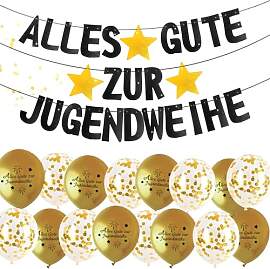 Jugendweihe Deko，Alles Gute zur Jugendweihe