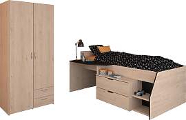 Jugendzimmer-Set PARISOT "Milky 22",