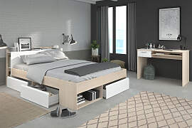 Jugendzimmer-Set PARISOT "Most", weiß