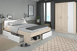 Jugendzimmer-Set PARISOT "Most", weiß