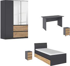Jugendzimmer-Set RAUCH "Komplettzimmer