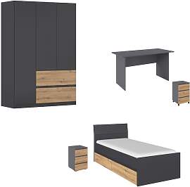 Jugendzimmer-Set RAUCH "Komplettzimmer