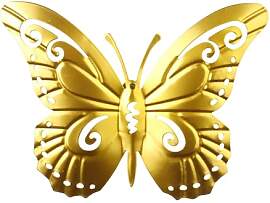 Jugutyeg Metall Schmetterling Als Wanddekoration,