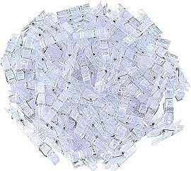 JUHONNZ Mini Klammern,100 PCS Kleine Klammern für 