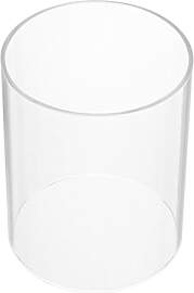 JUMPLAWN Glas-kerzenhülle Durchsichtiger