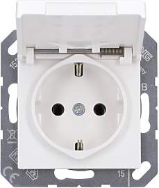 Jung 1520 BFKL WW Schuko Steckdose 16 A 250 V