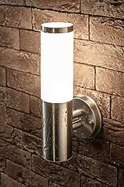 JungesLicht Außenlampe Edelstahl Wandleuchte
