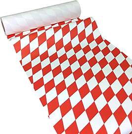 JUNOPAX Papier Tischläufer 50m x 0,40m Raute