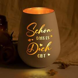 Juratar Geschenke für Frauen Männer, Windlicht