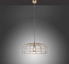 JUST LIGHT Deckenleuchte "AMIR", gold