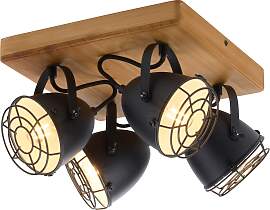 JUST LIGHT Deckenleuchte "BEETLE",