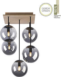 JUST LIGHT Deckenleuchte "GREEN WIDO",