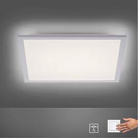 JUST LIGHT LED Deckenleuchte "FLAT",