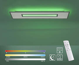JUST LIGHT LED Deckenleuchte "RECESS",