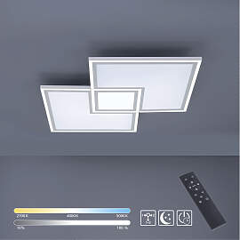 JUST LIGHT LED Panel "EDGING", weiß, 1, 