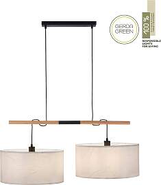 JUST LIGHT Pendelleuchte "GREEN SOFI",