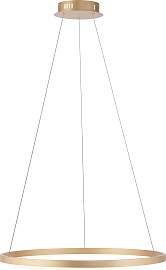 JUST LIGHT Pendelleuchte "RITUS", gold