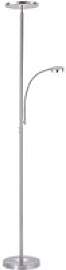 Just Light Stehlampe Hans Stahl Metall H: ca. 193