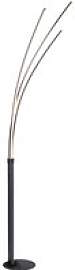 Just Light Stehlampe MAJA 15383-18 schwarz Eisen