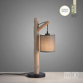 JUST LIGHT Tischleuchte "GREEN TRIB",