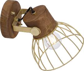 JUST LIGHT Wandleuchte "ALAMI", gold