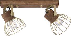 JUST LIGHT Wandleuchte "ALAMI", gold