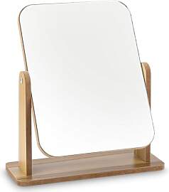 Jutyum Standspiegel Klein Stehend Holz