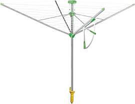 JUWEL Wäschespinne Novaplus 600 Lift (für 5-6